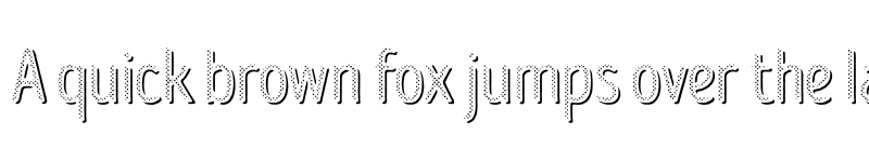 Preview of FONTSPRING DEMO - Intro Head R H1 Shade Regular font