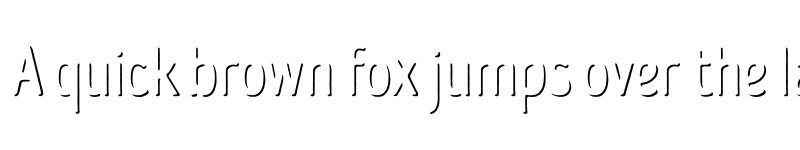 Preview of FONTSPRING DEMO - Intro Head R Shade Regular font