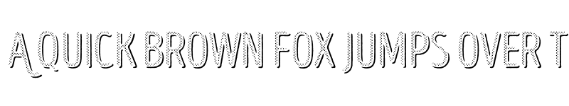 Preview of FONTSPRING DEMO - Intro Head R UC H1 Shade Regular font