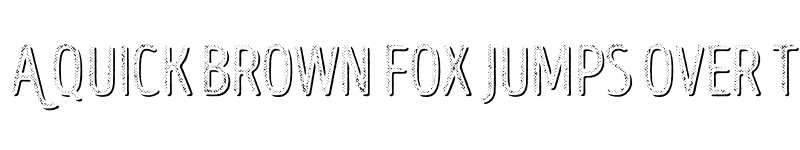 Preview of FONTSPRING DEMO - Intro Head R UC H2 Shade Regular font