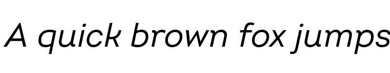 Preview of FONTSPRING DEMO - Intro Oblique Regular font