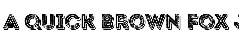 Preview of FONTSPRING DEMO - Intro Rust G Base 2 Line Shade Regular font