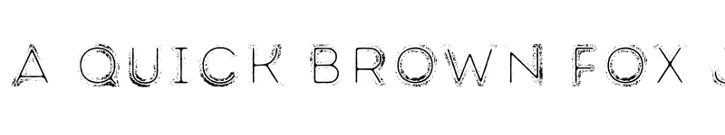 Preview of FONTSPRING DEMO - Intro Rust G Fill 2 Line Regular font