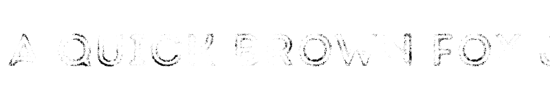 Preview of FONTSPRING DEMO - Intro Rust G Fill 2 Regular font