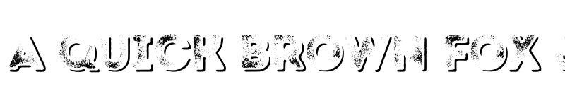 Preview of FONTSPRING DEMO - Intro Rust G Fill Shade Regular font