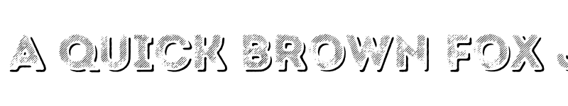 Preview of FONTSPRING DEMO - Intro Rust L Fill Shade Regular font