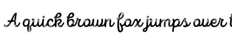 Preview of FONTSPRING DEMO - Intro Script B G Base Regular font