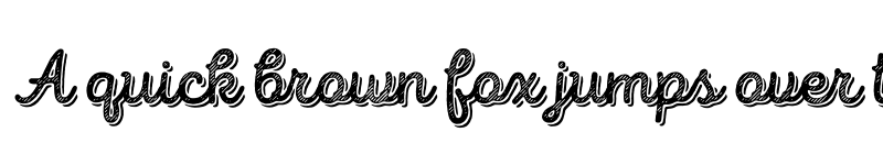 Preview of FONTSPRING DEMO - Intro Script B L Base Shade Regular font