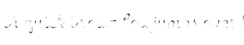 Preview of FONTSPRING DEMO - Intro Script BG Regular font