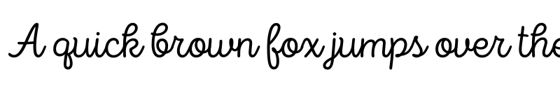 Preview of FONTSPRING DEMO - Intro Script Light Regular font