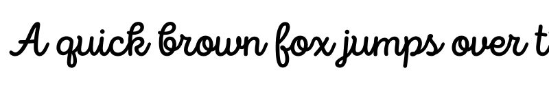 Preview of FONTSPRING DEMO - Intro Script Medium Regular font