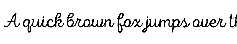 Preview of FONTSPRING DEMO - Intro Script R Base Regular font