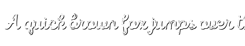 Preview of FONTSPRING DEMO - Intro Script R G Shade Regular font