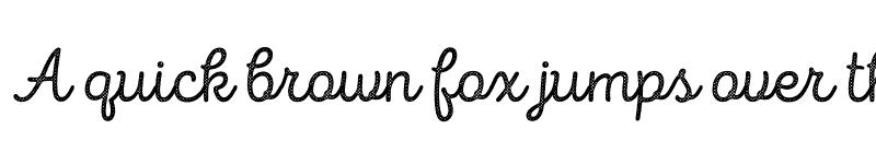 Preview of FONTSPRING DEMO - Intro Script R H1 Base Regular font