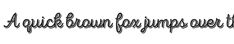 Preview of FONTSPRING DEMO - Intro Script R H1 Base Shade Regular font