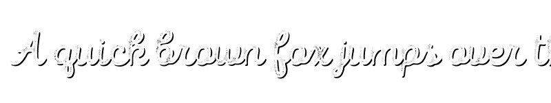 Preview of FONTSPRING DEMO - Intro Script R H2 Shade Regular font