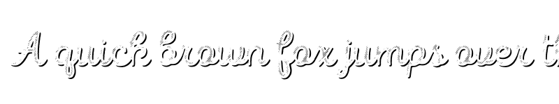 Preview of FONTSPRING DEMO - Intro Script R L Shade Regular font