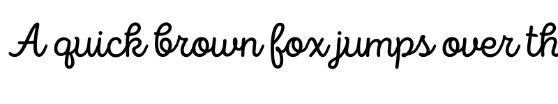 Preview of FONTSPRING DEMO - Intro Script Regular font