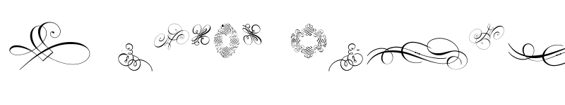 Preview of FONTSPRING DEMO - Invitation Script Ornaments Regular font