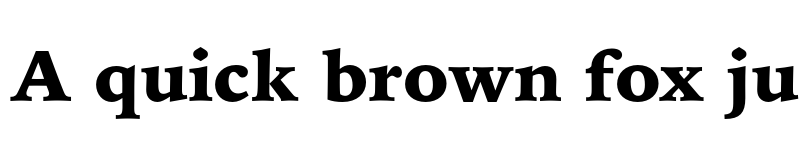 Preview of FONTSPRING DEMO - Iowan Old Style BT Black Regular font