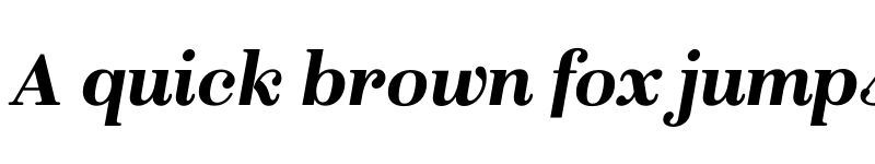 Preview of FONTSPRING DEMO - Isabel Black Italic font