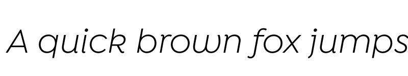 Preview of FONTSPRING DEMO - Isidora Sans Alt It Regular font