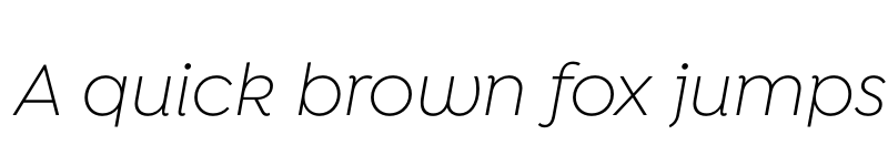 Preview of FONTSPRING DEMO - Isidora Sans Alt Light It Regular font