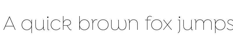 Preview of FONTSPRING DEMO - Isidora Sans Alt Thin Regular font