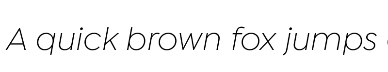 Preview of FONTSPRING DEMO - Isidora Sans Light It Regular font