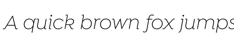 Preview of FONTSPRING DEMO - Isidora Soft Alt Light It Regular font