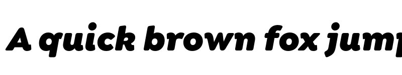 Preview of FONTSPRING DEMO - Isidora Soft Black It Regular font