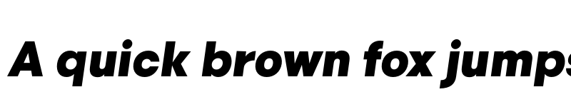 Preview of FONTSPRING DEMO - Izmir-BlackItalic Italic font