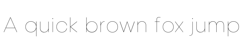 Preview of FONTSPRING DEMO - Izmir-Hairline Regular font