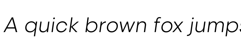 Preview of FONTSPRING DEMO - Izmir-LightItalic Italic font