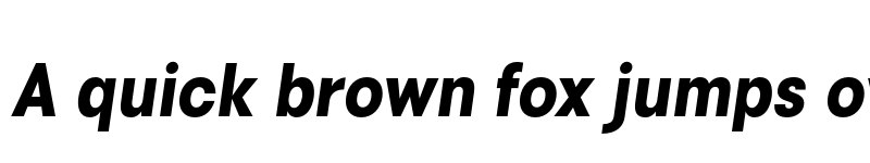 Preview of FONTSPRING DEMO - IzmirNarrow-ExtraboldItalic Italic font