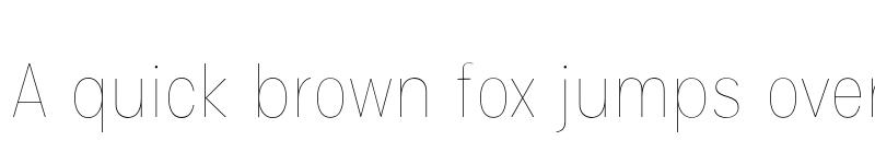 Preview of FONTSPRING DEMO - IzmirNarrow-Hairline Regular font