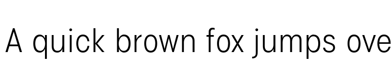 Preview of FONTSPRING DEMO - IzmirNarrow-Light Regular font