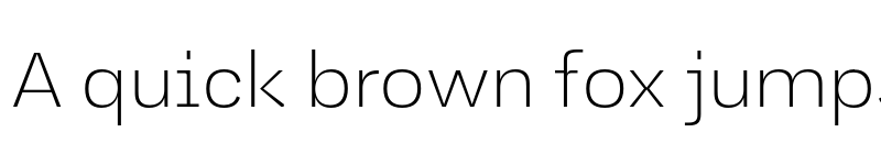 Preview of FONTSPRING DEMO - Jagerlay ExtraLight Regular font