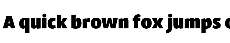 Preview of FONTSPRING DEMO - Jali Latin Black Regular font