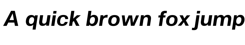 Preview of FONTSPRING DEMO - Jam Grotesque Bold Italic font