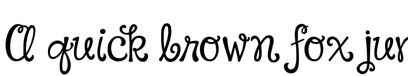 Preview of FONTSPRING DEMO - Janda Happy Day Regular font