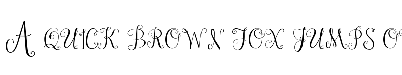 Preview of FONTSPRING DEMO - Janda Stylish Monogram Regular font