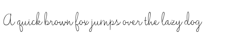 Preview of FONTSPRING DEMO - Jasmine Reminiscentse Light font