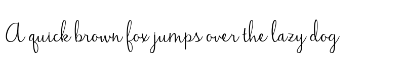 Preview of FONTSPRING DEMO - Jasmine Reminiscentse Regular font