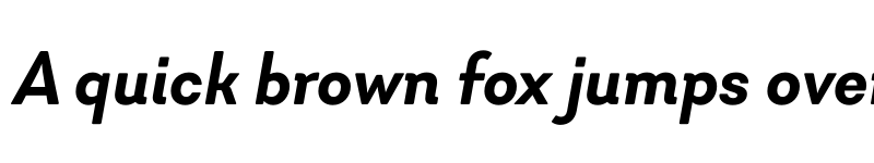 Preview of FONTSPRING DEMO - Javiera Bold It Regular font