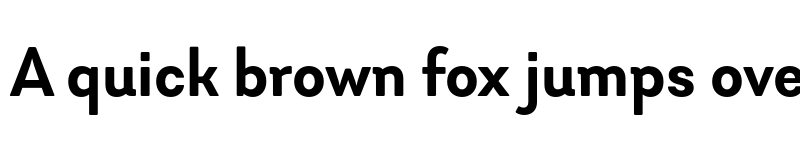 Preview of FONTSPRING DEMO - Javiera Bold Regular font