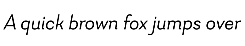 Preview of FONTSPRING DEMO - Javiera It Regular font