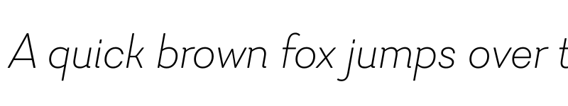 Preview of FONTSPRING DEMO - Javiera Light It Regular font