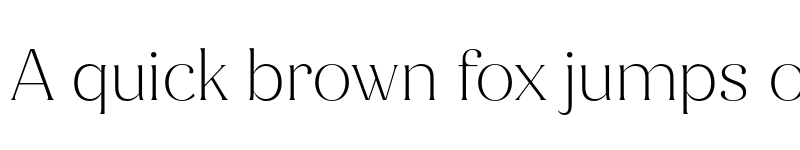 Preview of FONTSPRING DEMO - Jazmin Alt ExtraLight Regular font