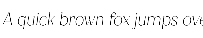 Preview of FONTSPRING DEMO - Jazmin Alt Thin It Regular font